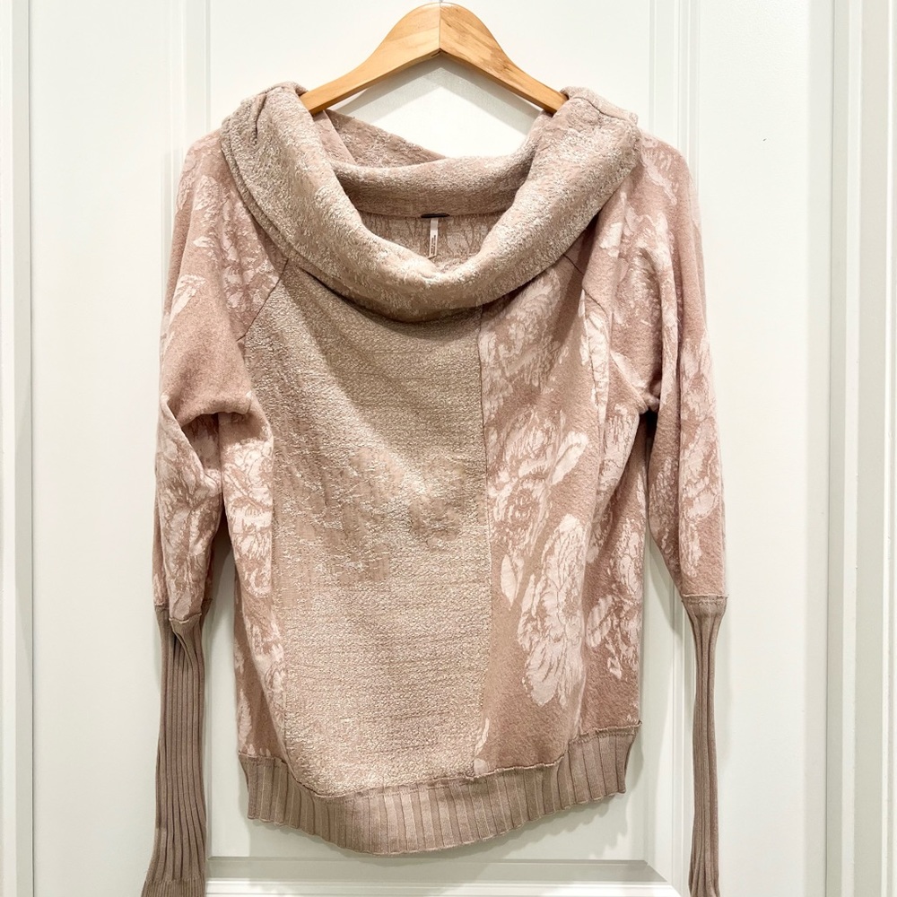 FREE PEOPLE Botanical Rose Sweater - Picture 2 of 6